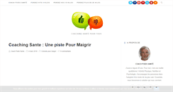 Desktop Screenshot of conseils-pour-maigrir.com